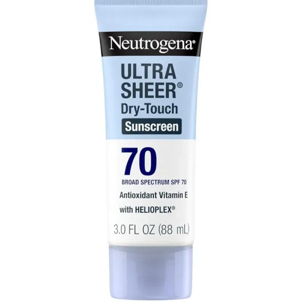 Ultra sheer en crema Neutrogena spf 70  (3 oz)