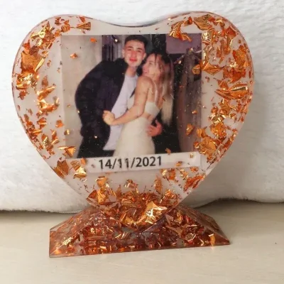 Cuadros de Resina con Foto Encapsulada