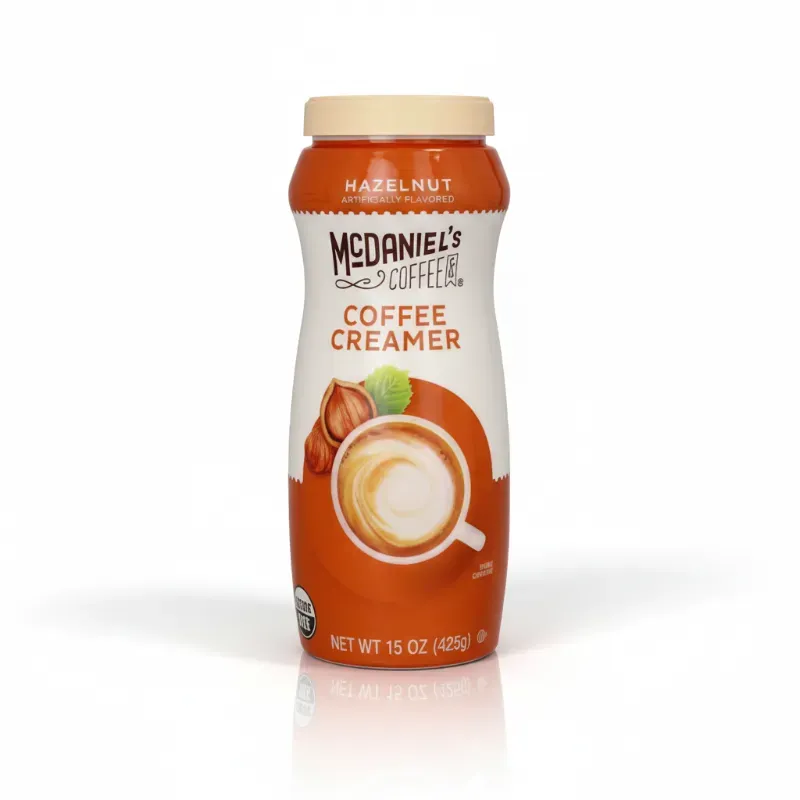 Crema de cafe saborizada con avellanas