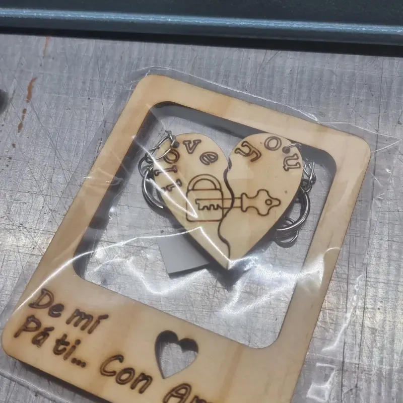 Marquito con llavero