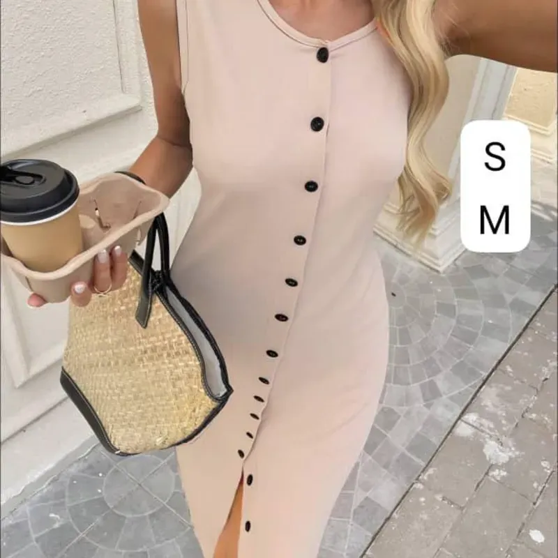 ☕ Vestido Latte Chic – Estilo urbano con corte ajustado y detalles que enamoran