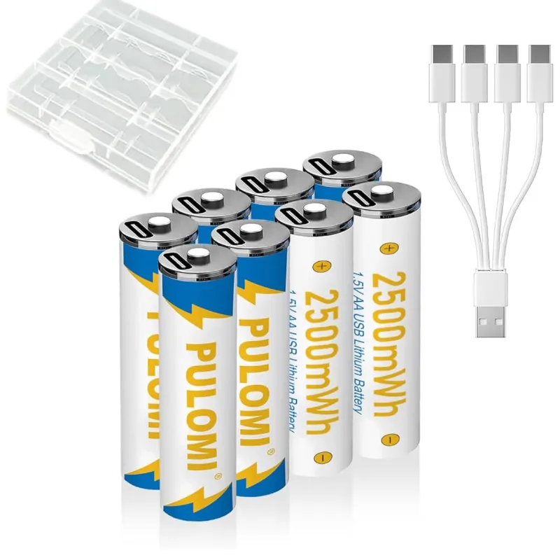 Pilas recargables Tipo-C