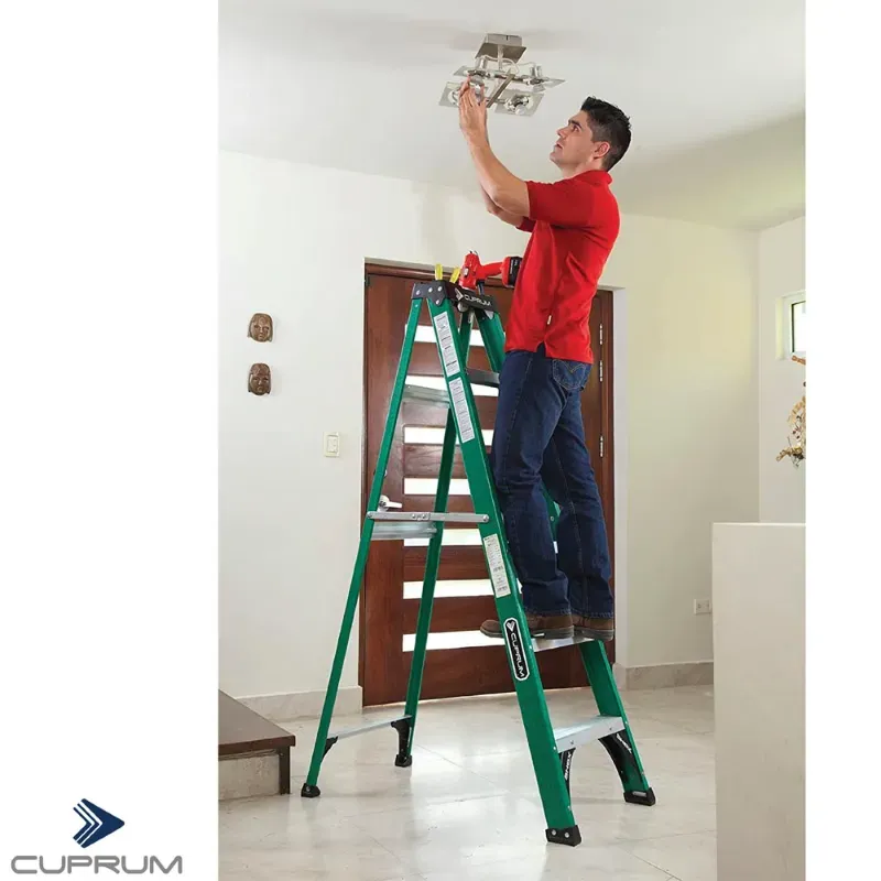 Escaleras fibra de vidrio 2.4m