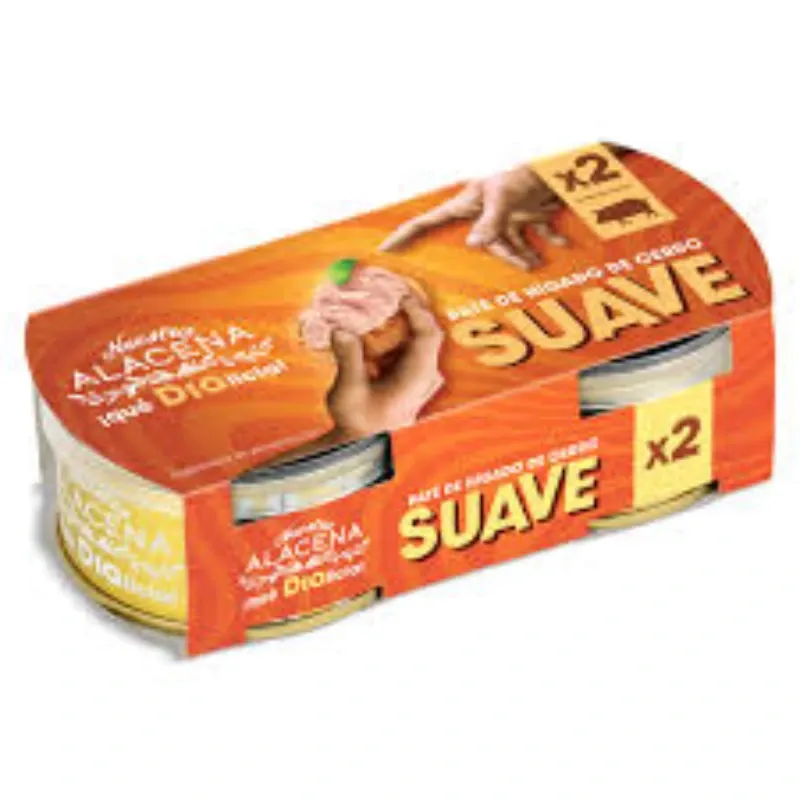 Paté Suave Higado Cerdo 2x80g c(15043)