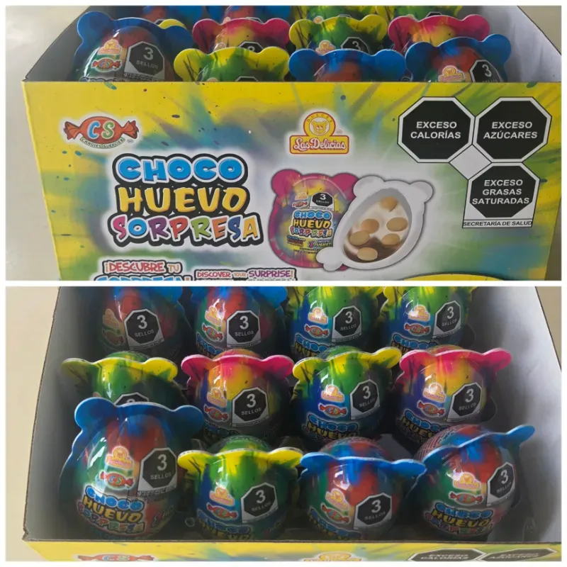 Caja de 24 Huevos Sorpresa 