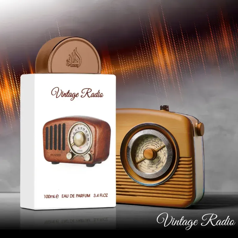 VINTAGE RADIO EDP UNISEX - 100ML (3.4oz) BY LATTAFA