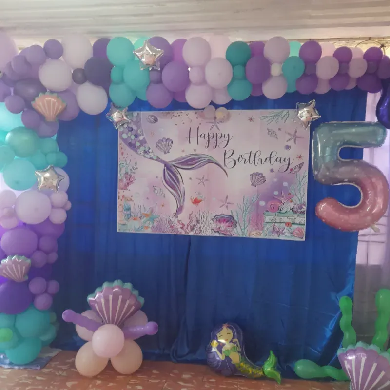 Decoración fondo marino