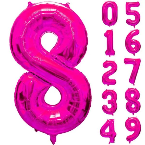 8 fucsia 32"