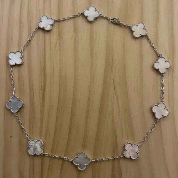 Cadena Van Cleef blanca