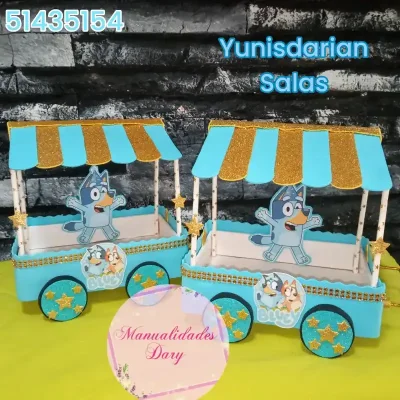 Base para dulces carrito