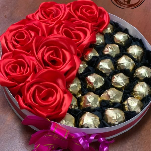 Finos con rosas 