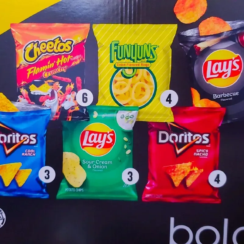 Paquetes de Papitas