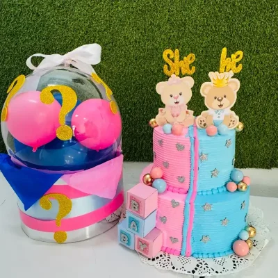 Combo sorpresa para revelación de sexo