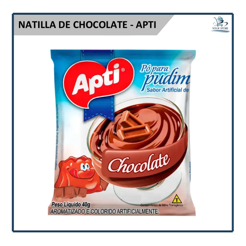 Natilla de chocolate - Apti (40g)