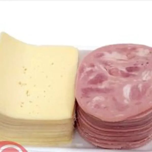 Lasqueado de jamón bravo y queso gouda 2Lb