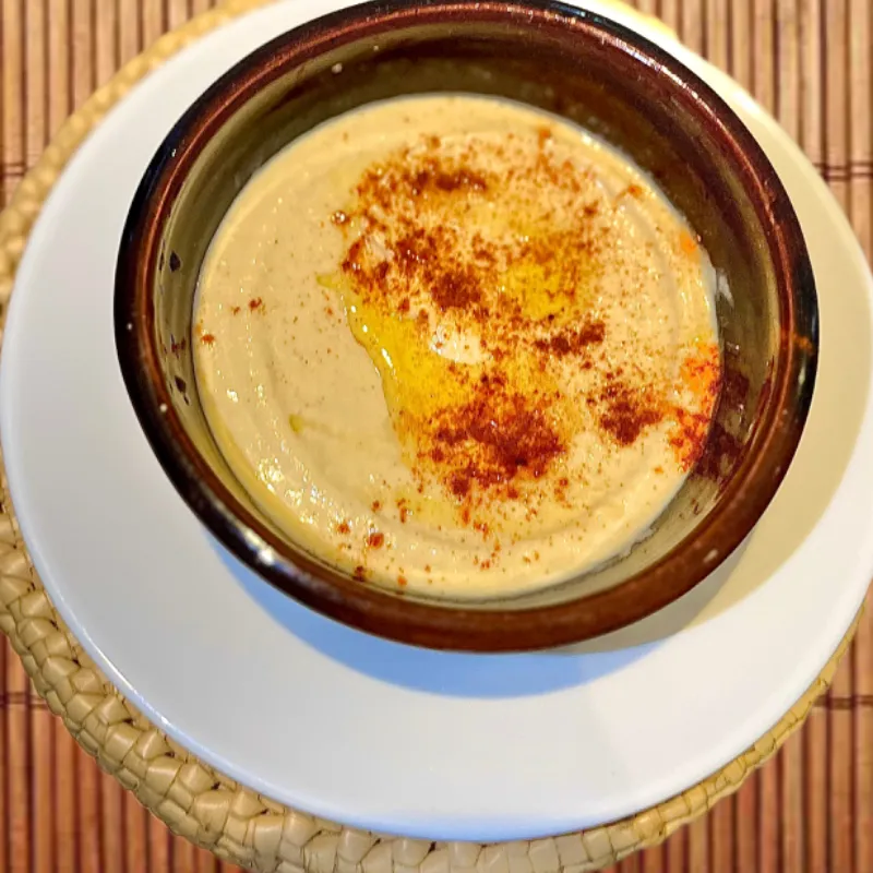 HUMMUS Porción completa/Full portion