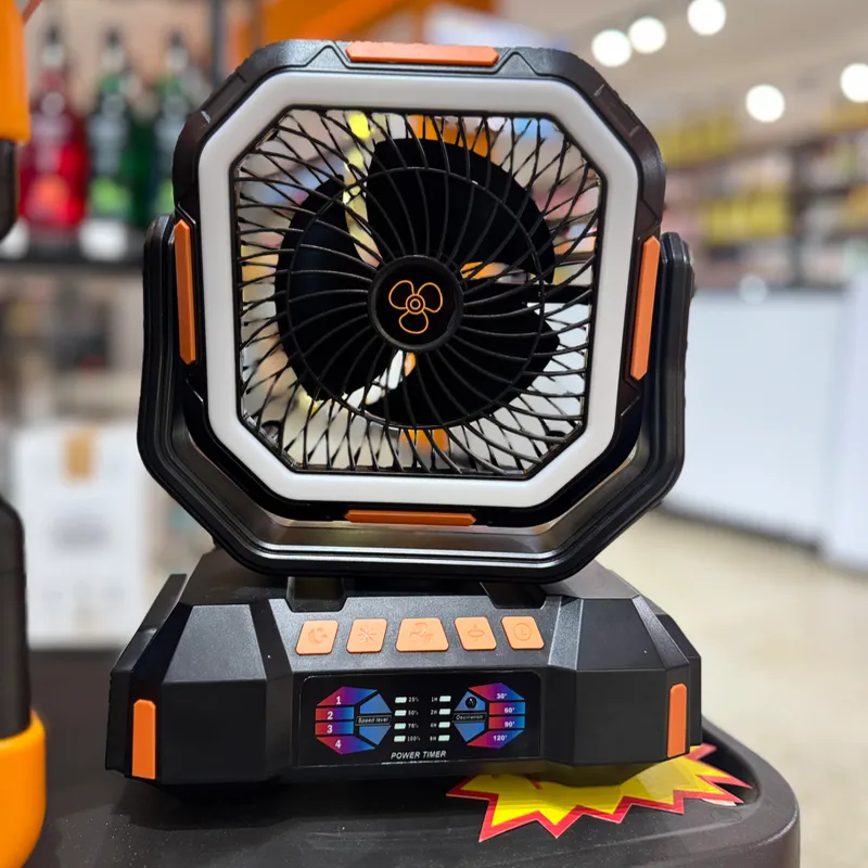 Ventilador recargable