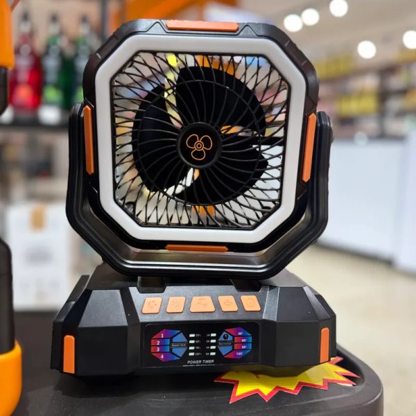 Ventilador recargable