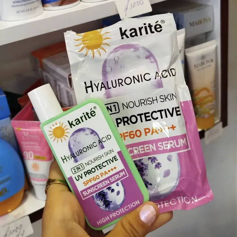 Protector solar de ácido hialurónico