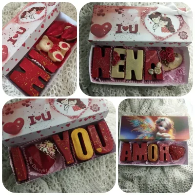 Cajas I ♥️ YOU, AMOR. PERSONALIZADAS