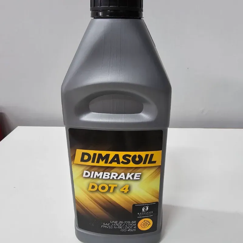 LÍQUIDO DE FRENOS DIMBRAKE DOT-4 1L.  ALTO PODER LUBRICANTE