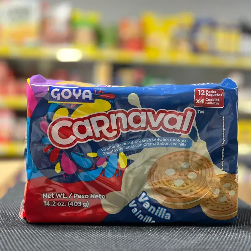 Galletas Carnaval de Vainilla