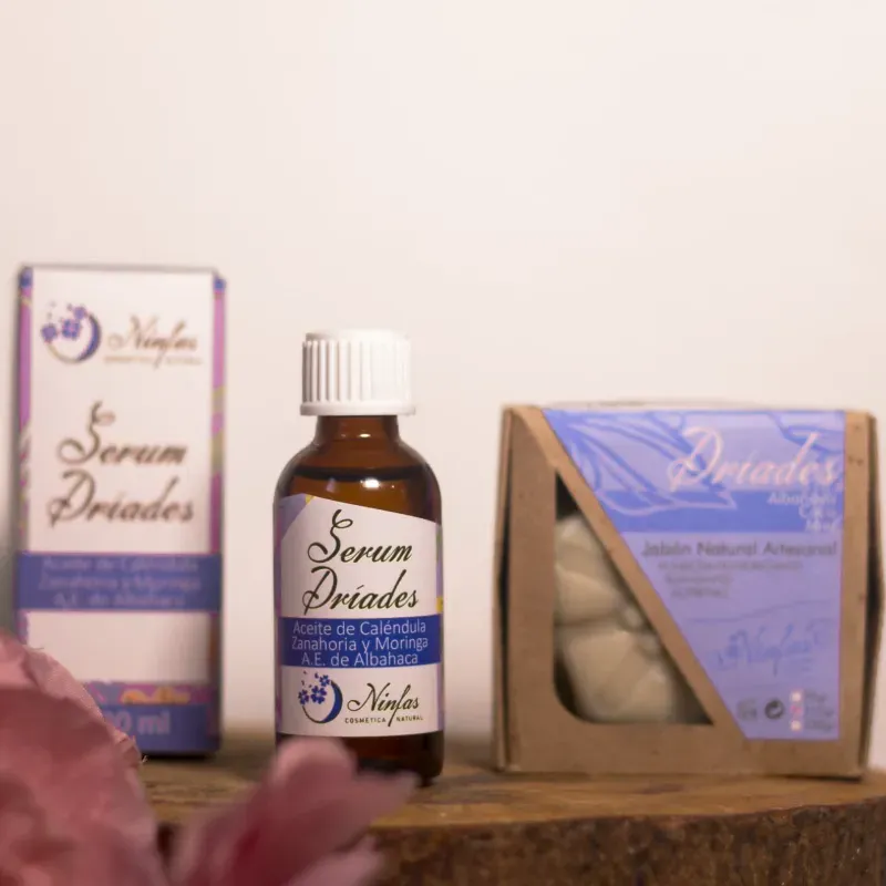 Set Dríades, piel seca