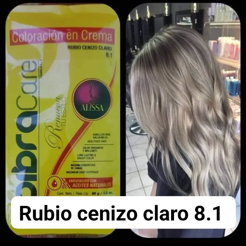 (8.1) Rubio Claro Cenizo