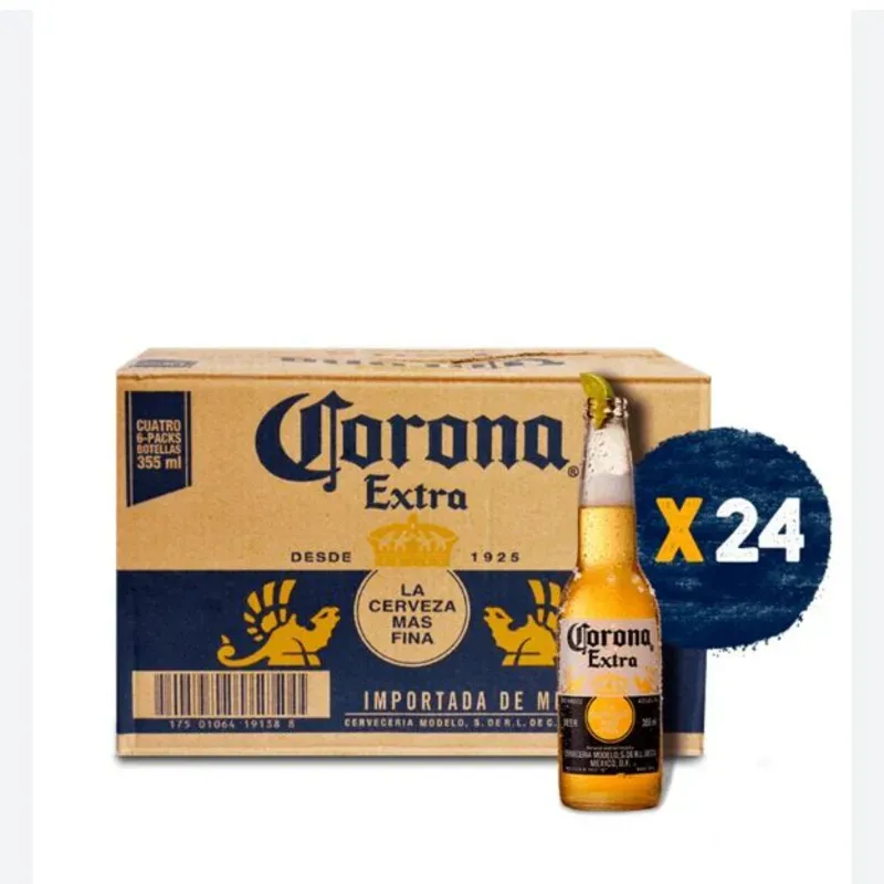 Cerveza Corona (24unid)
