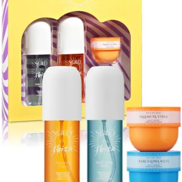 Conjunto de colonia y crema