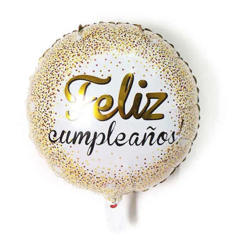Globo de feliz cumpleaños de 18" 01