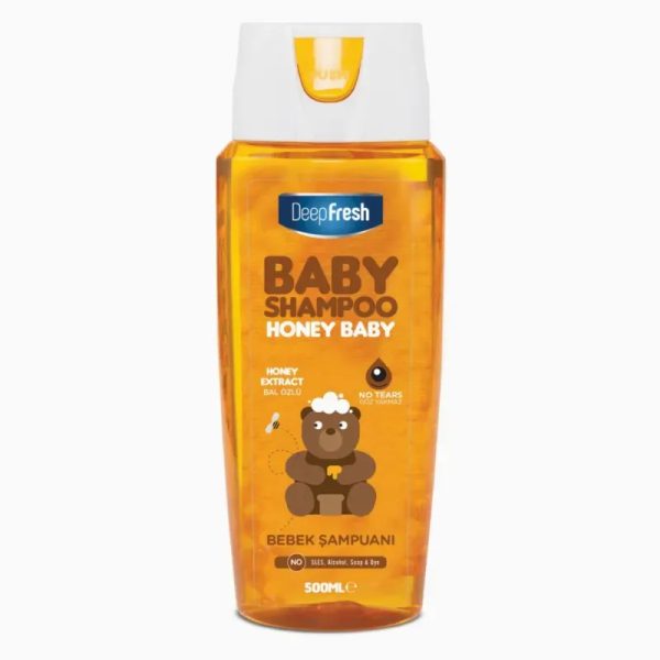 Shampoo para bebé con extracto de miel