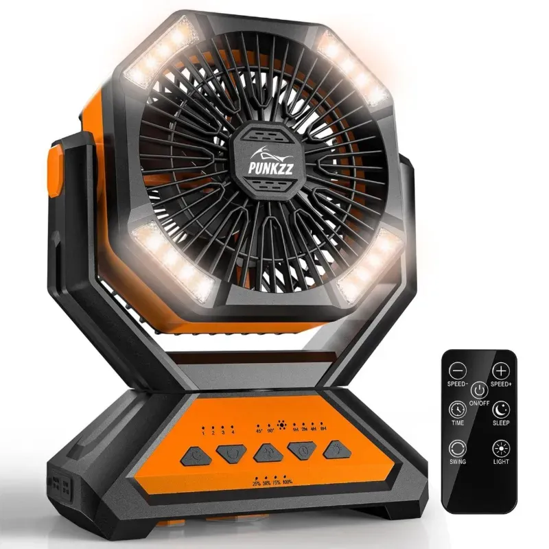 Ventilador recargable 20000 mAh