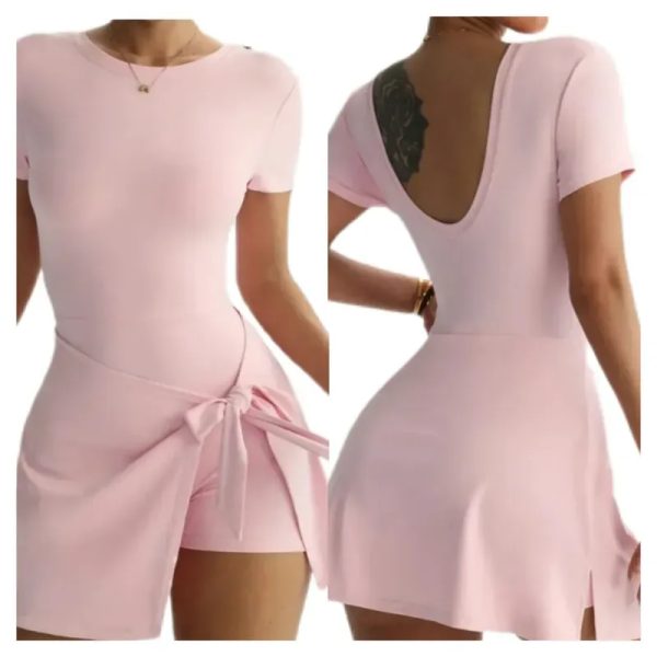 Mono falda deportivo/ Rosa