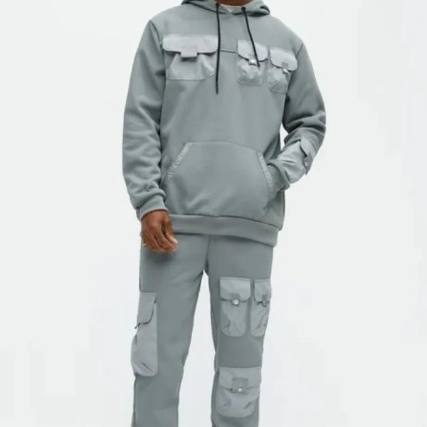 Conjunto de hombre gris