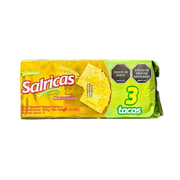 Galletas Saladas Sabor Mantequilla 300g