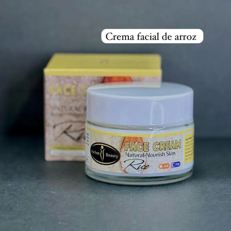 Crema Facial de Arroz