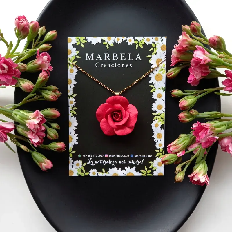 ✨Cadena de Rosas Rojas✨
