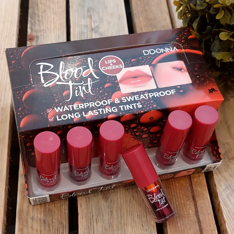 Tinte para labios y mejillas