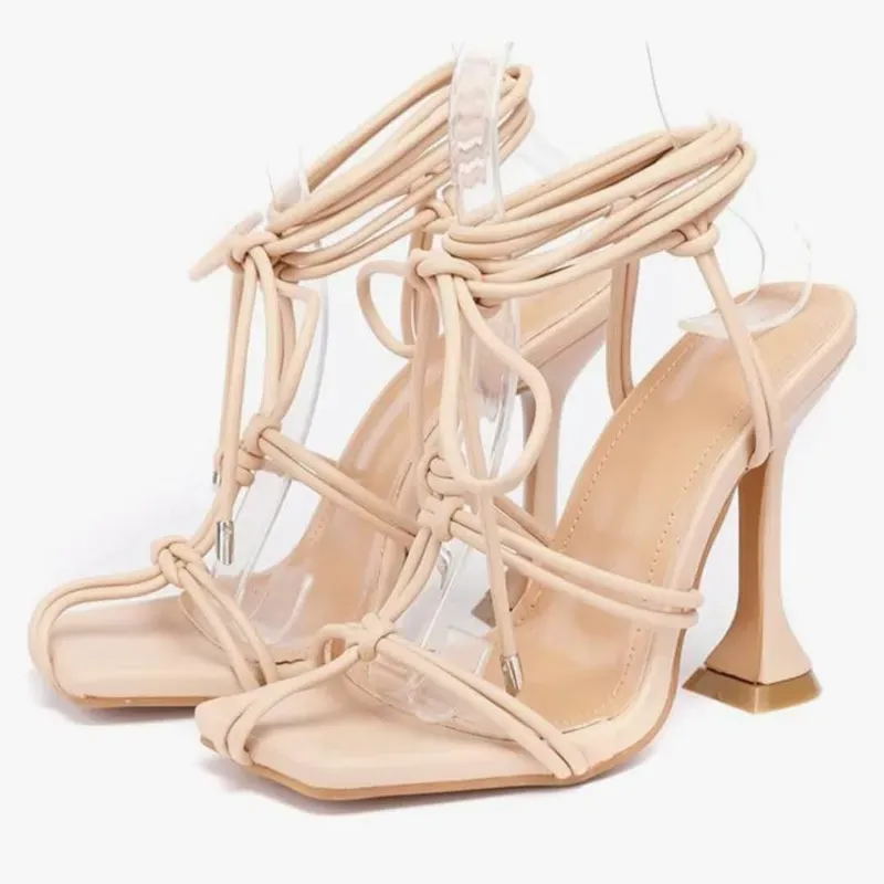 Tacón beige cocaleca