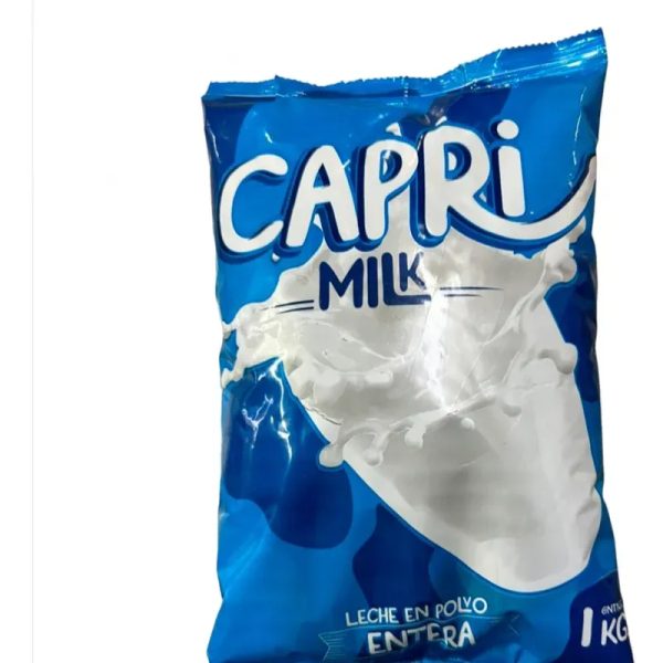 Leche en polvo amarilla