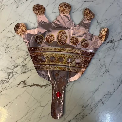 Globo forma de corona 