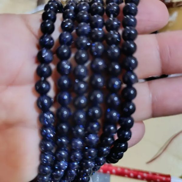 Venturina azul de 6mm