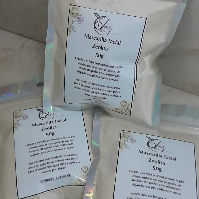 Mascarilla facial Zeolita 50g