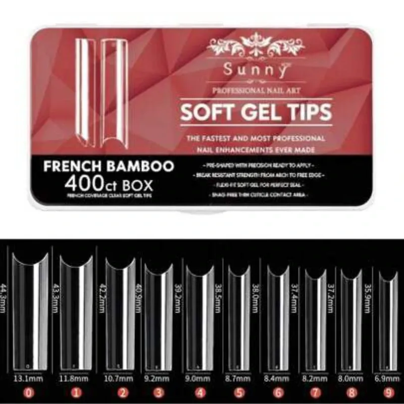 Set de 400 uñas de gel