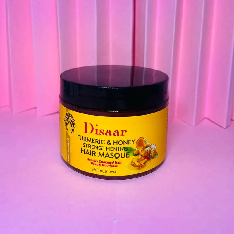 Mascarilla Capilar de Cúrcuma & Miel – Disaar