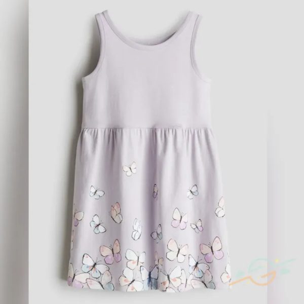 Vestido morado H&M