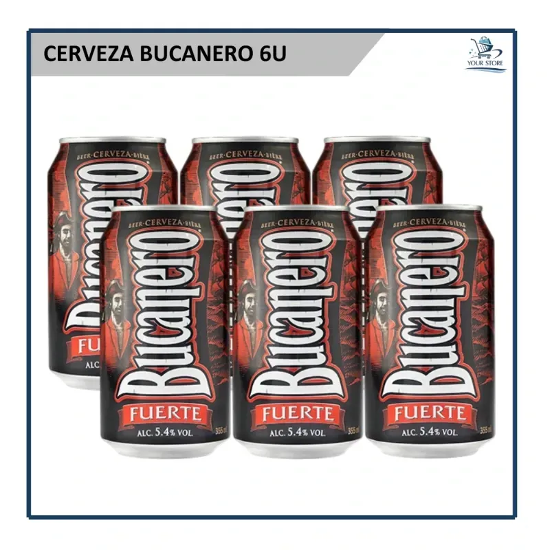 Cerveza Bucanero (6u)