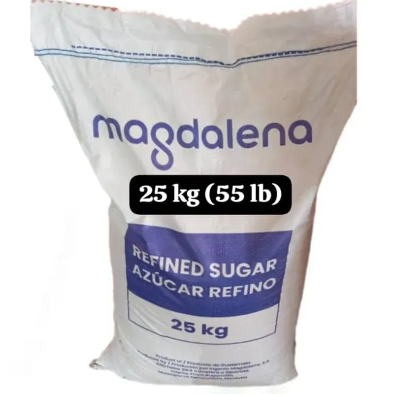 Saco de azucar blanca