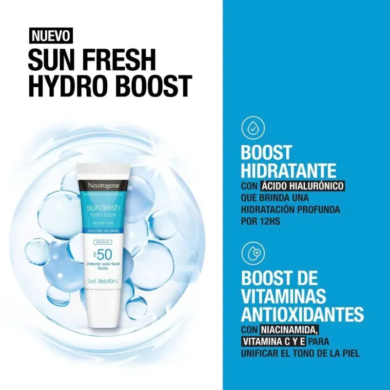 Neutrogena Sun Fresh Hydro Boost 40 mL SPF 50 +
